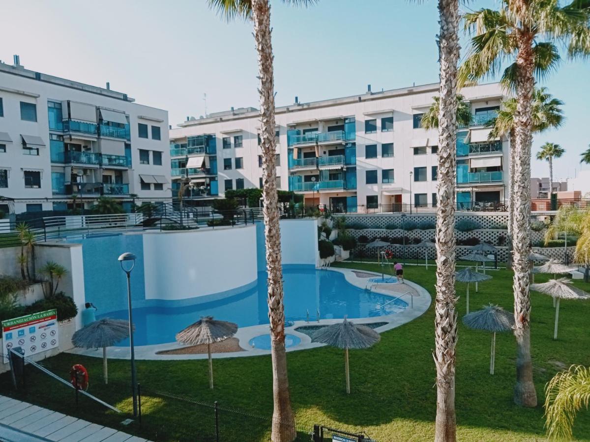 Bajo En Residencial La Bahia Appartement Santa Pola Buitenkant foto